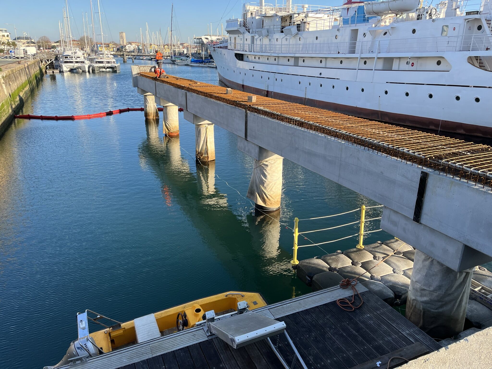 Reconstruction de la darse du port de plaisance de la Rochelle - Groupe ...